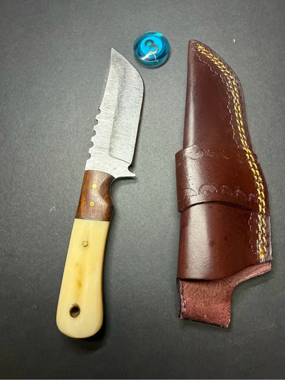 *SOLD*#3 HANDMADE/FORGED PREMIUM OUTDOOR CULINARY & UTILITY TOOL (FREE SHIPPING